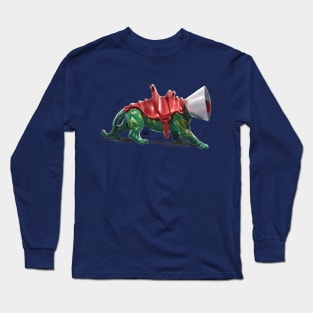 Uncomfortable Battlecat Long Sleeve T-Shirt